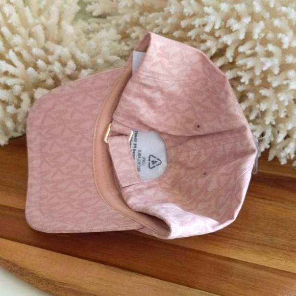 Michael kors 🩷NWT🩷 baseball cap blush pink 🩷 NEVER WORN! A++! - Picture 6 of 12